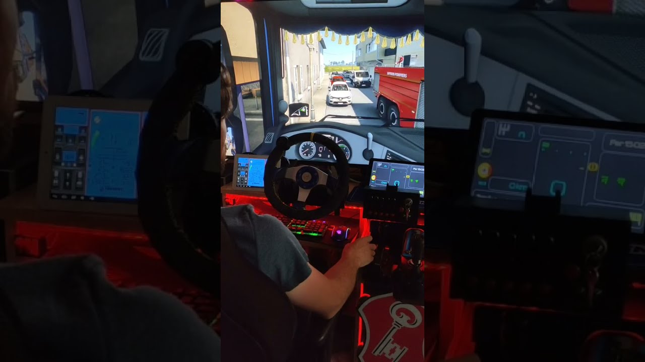 Euro truck simulator 2 Logitech g29 gameplay