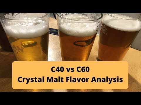 Comparing Crystal 40°L and 60°L - Malt Flavor Experiments