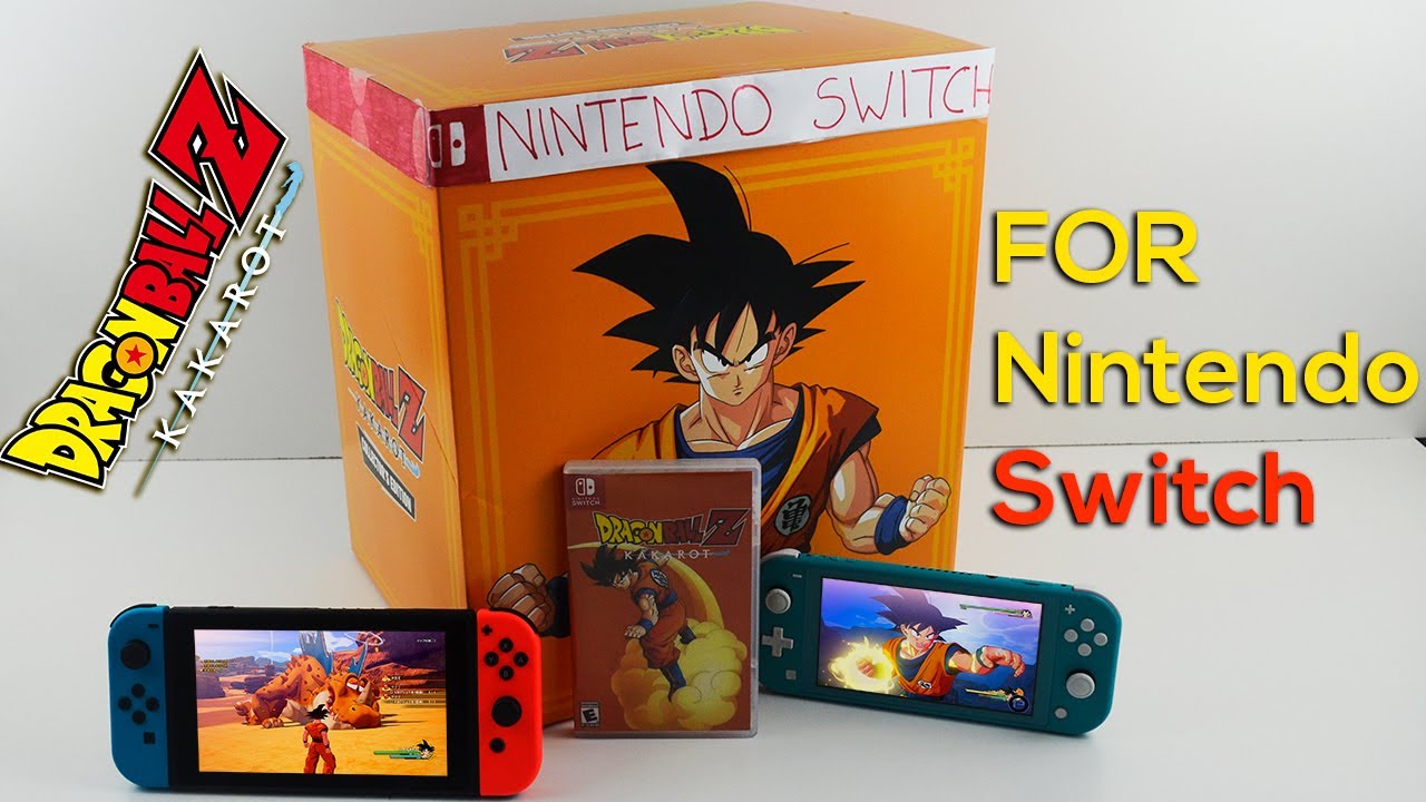 Nintendo Switch Dragon Ball Z Kakarot Collectors Edition Unboxing Youtube