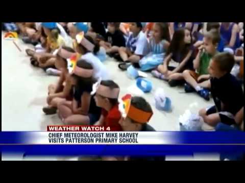 Weather Watch 4 school visit: Patterson Primary School