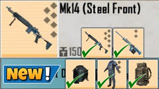 PREMIUM LEGENDARY STEEL FRONT LOADOUT 🗿 PUBG METRO ROYALE