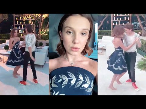 Millie Bobby Brown Dancing With Noah Schnapp Instagram Story