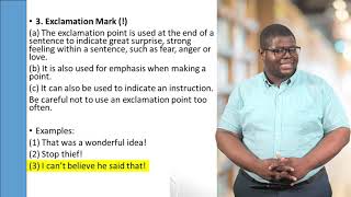 English Language - Grade 7: Capitalization and End Marks