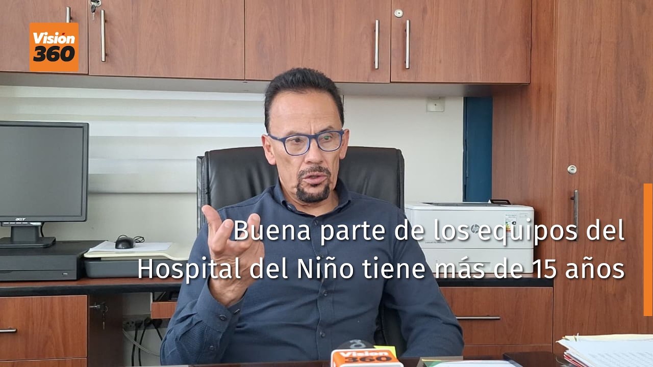 Buena parte de los equipos del Hospital del Niño tiene más de 15 años