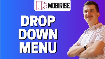 How To Add Drop Down Menu In Mobirise (sub Menu)