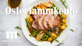 Zarte Lammkeule Im Ofen Osterlammbraten Einfach Kochen Für Die Ganze Familie Mimilicious