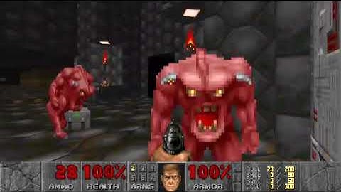 DooM 1 : Knee Deep In The Dead Level 8