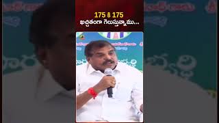 175 కి 175 ఖచ్చితంగా గెలుస్తున్నాము | #BotsaSatyanarayana | #YSRCP | #YTShorts | Mango News