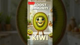 Kiwi Health Benefits in 10 Seconds! 🥝 Boost Immunity Fast! #shortsfeed #fruit #kiwi