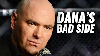10 UFC Fighters Who Got on Dana White's Bad Side