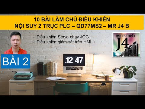 #1 [SERVO] Bài 2: Điều khiển servo MR J4 B chế độ JOG mode Mới Nhất