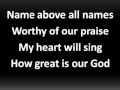 How great is our God - hillsong