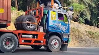 Laka Truck Tabrak Ekor !! Mini Bus Tak Sabar Habis'lah Di Serobot Jh 6 Siba Surya