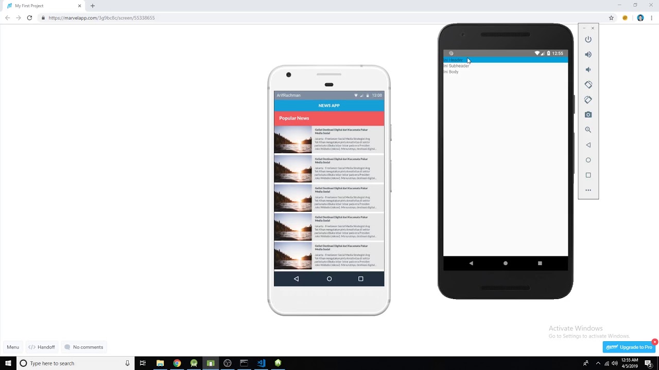 Belajar Props Passing Data Pada React Native #5 | Bahasa Indonesia ...