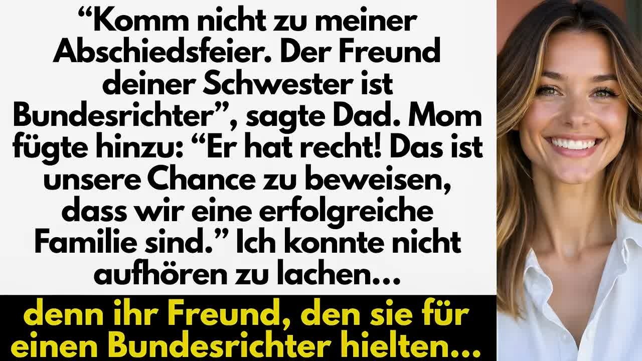 Mein Vater Verbot Mir, Zu Seiner Abschiedsfeier Zu Kommen, Damit Meine Schwester Glänzen Konnte…