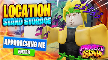 ROBLOX PROJECT STAR MAP: Stand Storage Location (How To Change Stands)