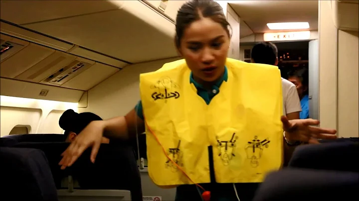Cabin Crew during Emergency Landing/ Ditching (Partial Evacuation Demo)