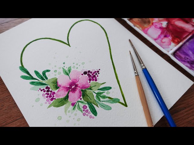 How to Paint Watercolor Flowers with Jenna Rainey - Project Ideas