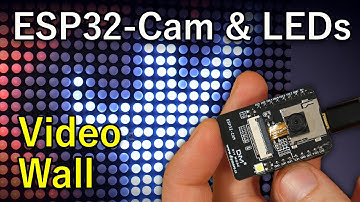 ESP32-Cam Programmer & LED Wall Effects