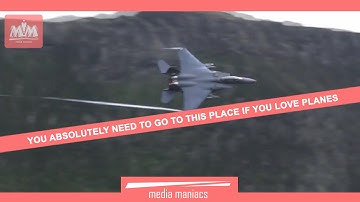 Low Flying Jet Site In Wales Mach Loop | Fighter Jets In Action | Media Maniacs