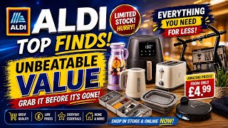 🔥ALDI UK BARGAINS YOU NEED TO SEE! 🛒 BEST FINDS THIS WEEK