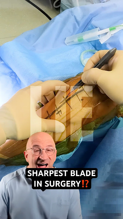 Sharpest Scalpel Blade In The Operating Room⁉️