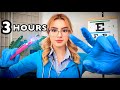 Asmr 3 hours of cranial nerve exam for sleep  asmr roleplay