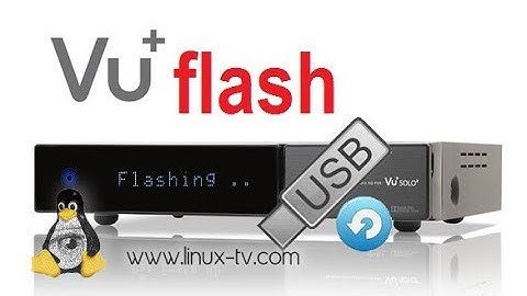 how to flaching vu+ dou2 -usb and setup