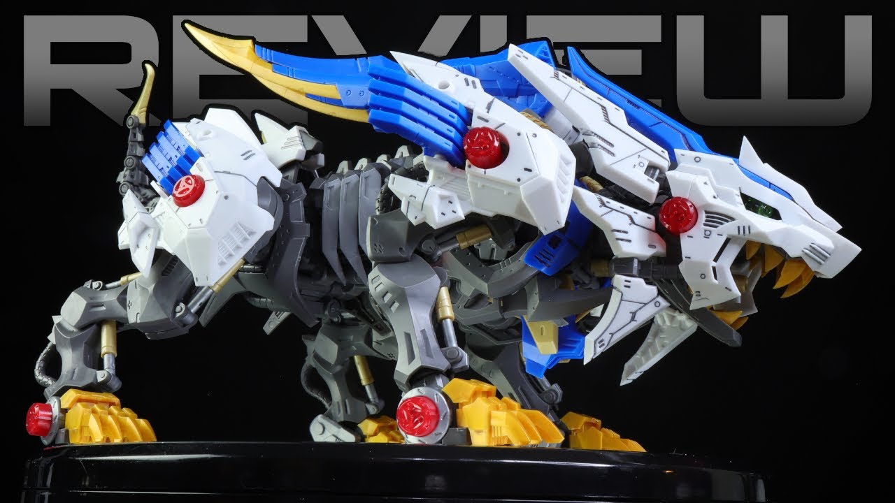 Kotobukiya HMM ZOIDS Wild Liger Review | ZOIDS WILD - YouTube