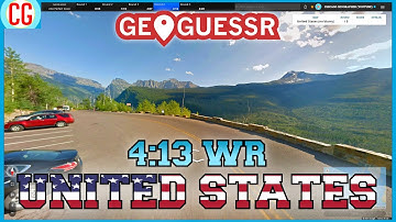 GeoGuessr - United States Speedrun Attempts - New World Record!