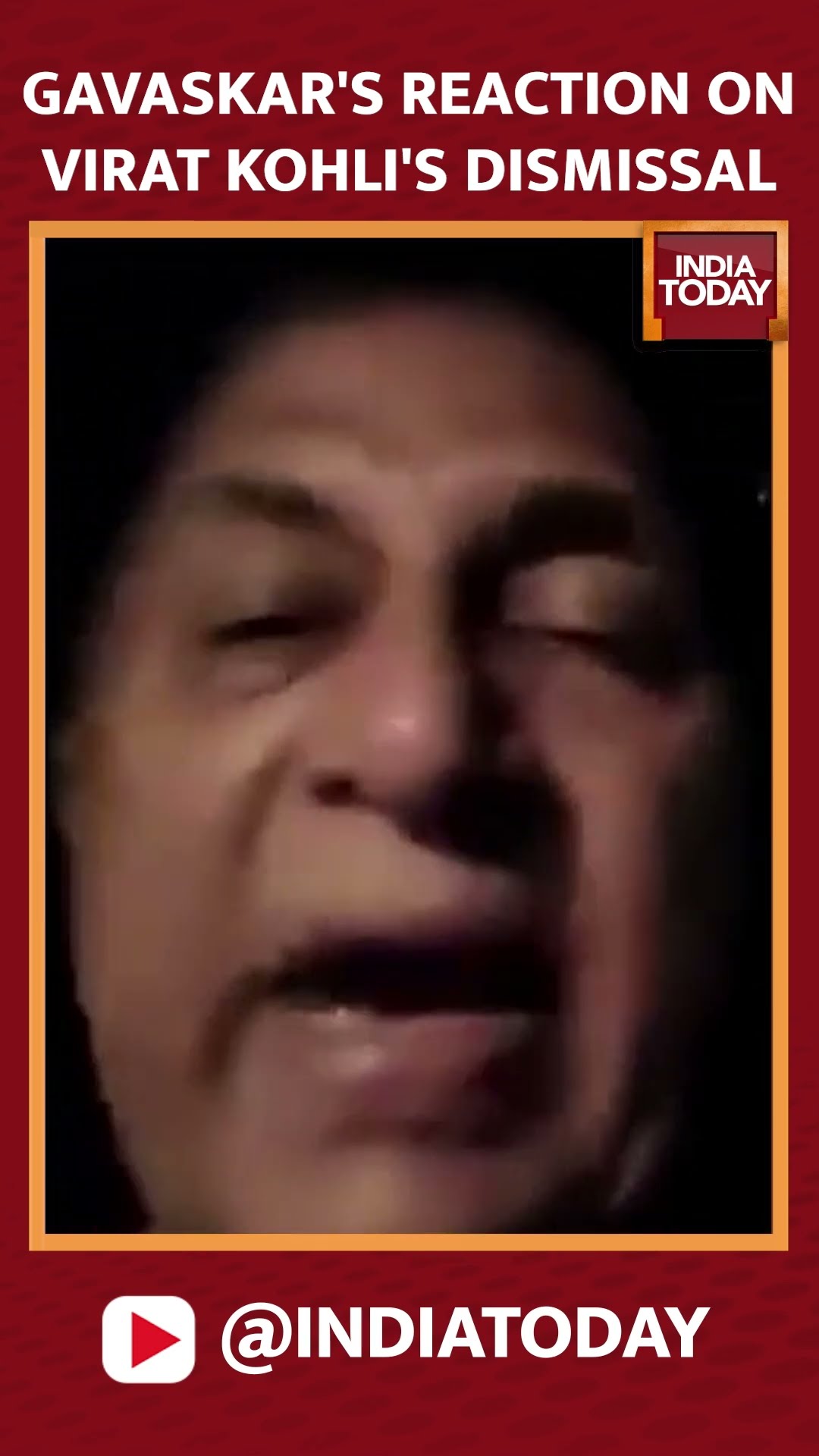 Sunil Gavaskar's Reaction On Virat Kohli's Dismissal In Gabba Test #indvsaus3rdtest #viratkohli