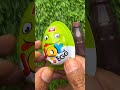 Kinder joy &amp; big siz gems popsicle #shorts #kinderjoy #gems