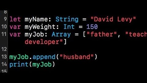 2 - Properties and Types in Swift