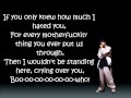 Eminem  puke lyrics on screen