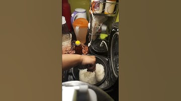 Các bước làm rượu nếp.