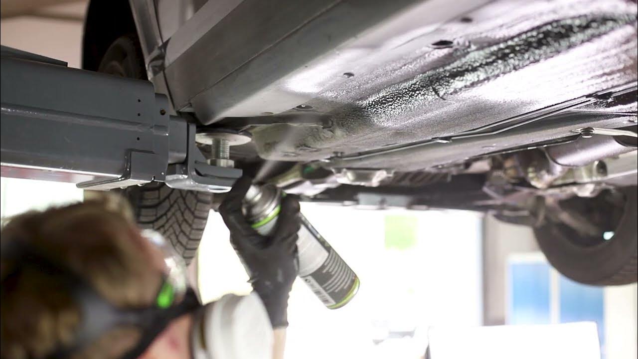 Unterbodenschutz mit Rostumwandler selber machen - Toyota Avensis
