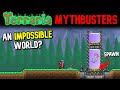 Can you make a world IMPOSSIBLE to enter using Shimmer? | Terraria Mythbusters
