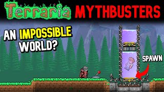Can you make a world IMPOSSIBLE to enter using Shimmer? | Terraria Mythbusters