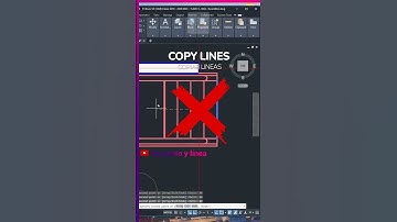COPY MULTIPLE LINES IN CAD - Copiar lineas multiples en AutoCAD | AUTOCAD PRO