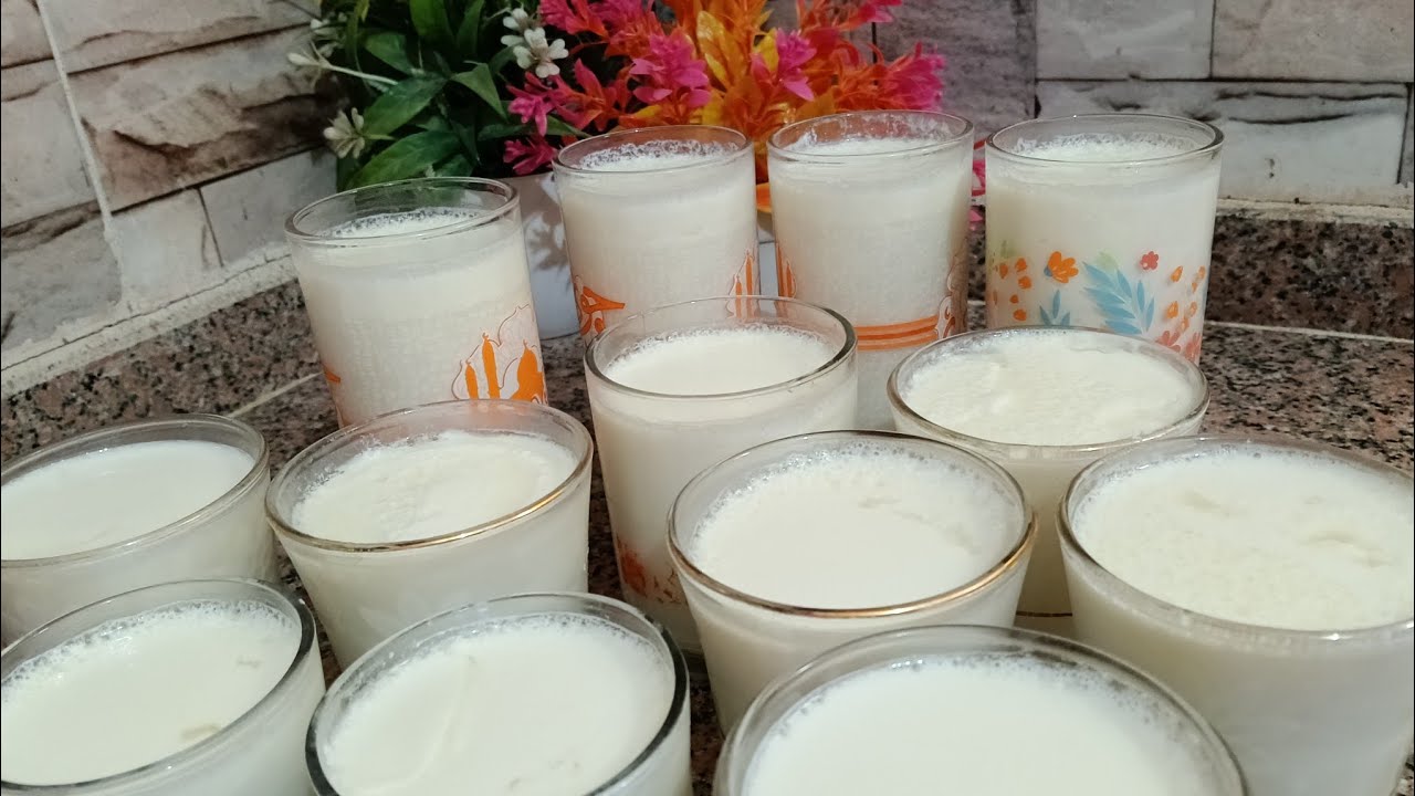 أحلي زبادي ده ولا ايه زبادي السحور باسهل طريقه ♥️