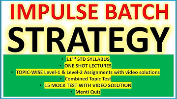 IMPULSE BATCH FURTHER PLANNING_APRIL MAY MONTH STRATEGY_CRASH COURSE