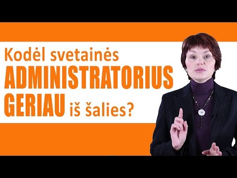 Video: Kaip Prisijungti Prie Svetainės Kaip Administratorius