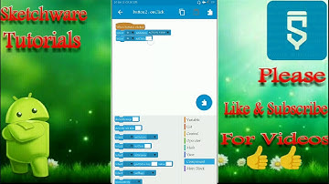 #30.Sketchware Tutorials- Access your contacts and images using Sketchware