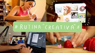 STUDIO VLOG: Una Rutina Creativa como Diseñadora Gráfica