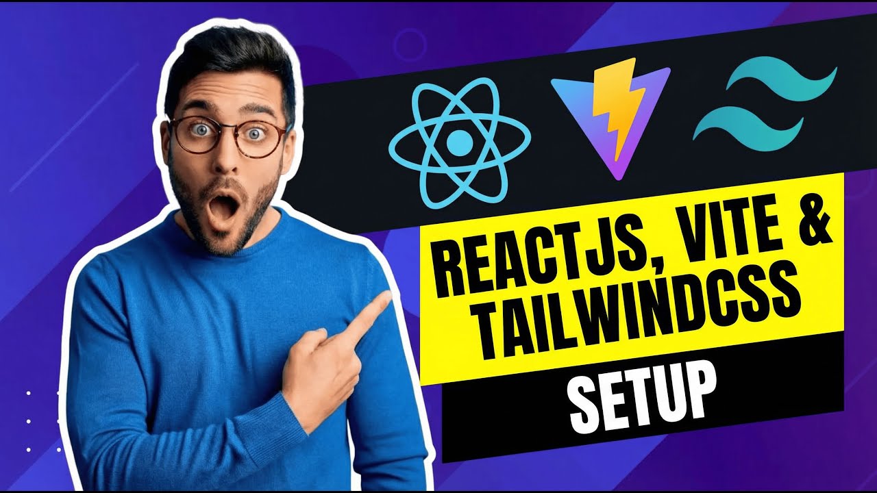 React, Vite and TailwindCss Setup | aqoonshise - YouTube