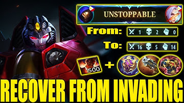 ALDOUS EPIC COMEBACK VS INVADER ENEMIES! WEAK IN EARLY GOD ON LATE🔥ALDOUS BEST BUILD 2022 - MLBB