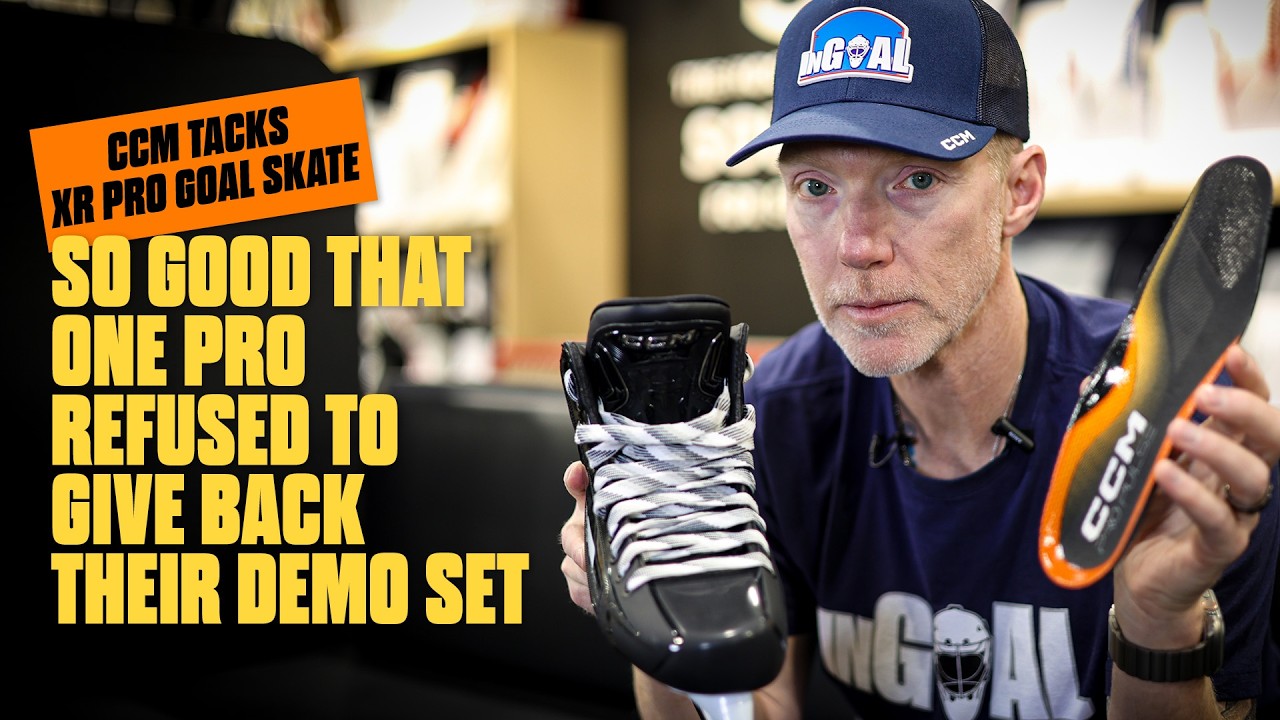 CCM Tacks XR Pro Goalie Skate Review — Finally, Real Forward Pitch from CCM