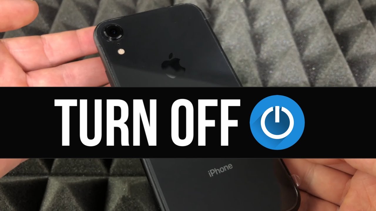 How to Turn Off or Restart your iPhone XR
