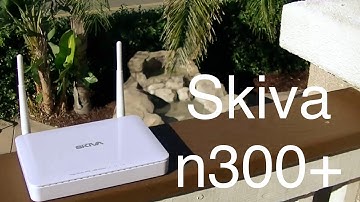 Skiva n300+ Wireless Router Review