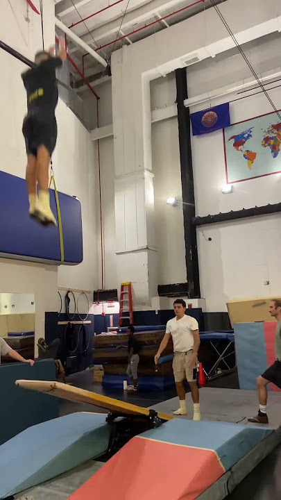 Teeterboard ASMR 😌 | Cirque du Soleil #shorts